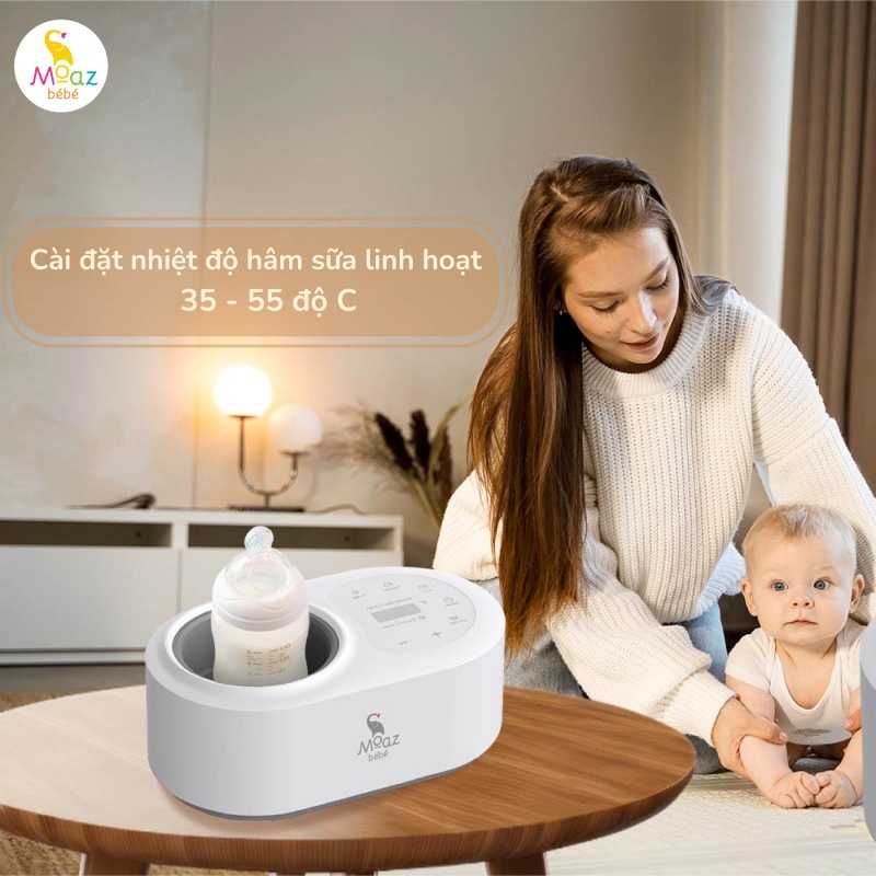 Máy hâm sữa không dùng nước Moaz BéBé MB-087 2