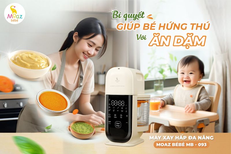 Máy xay hấp đa năng Moaz BéBé MB-093 1