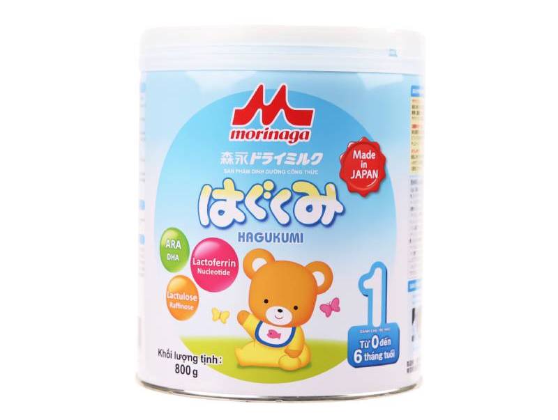 Sữa Morinaga Hagukumi số 1 800g (0-6M)