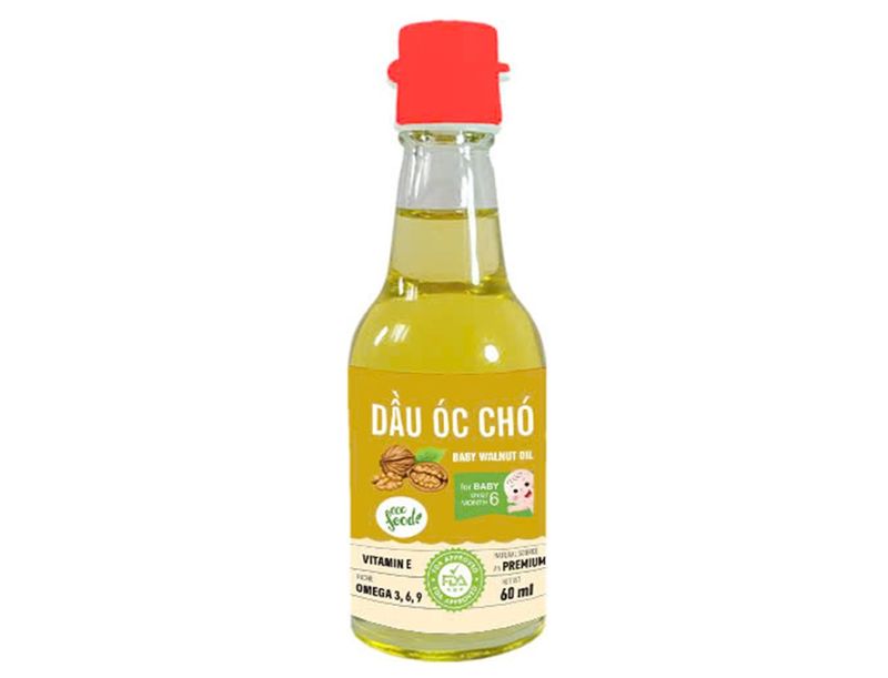 Dầu óc chó nguyên chất Ecofood 60ml