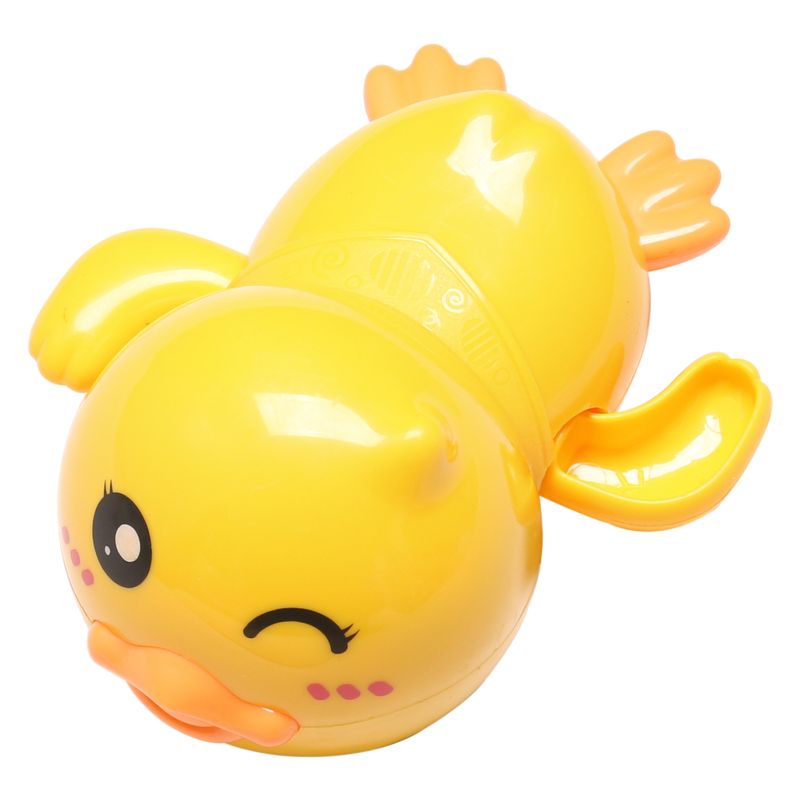 Đồ chơi vặn cót Nimo vịt con tập bơi màu vàng 803