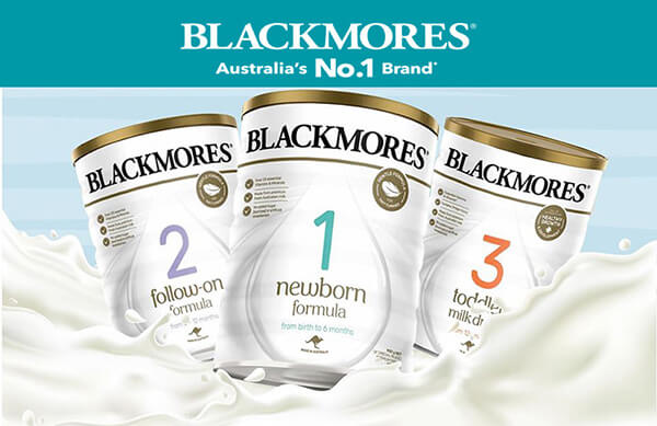 Sữa Blackmores - thương hiệu sữa số 1 tại Úc