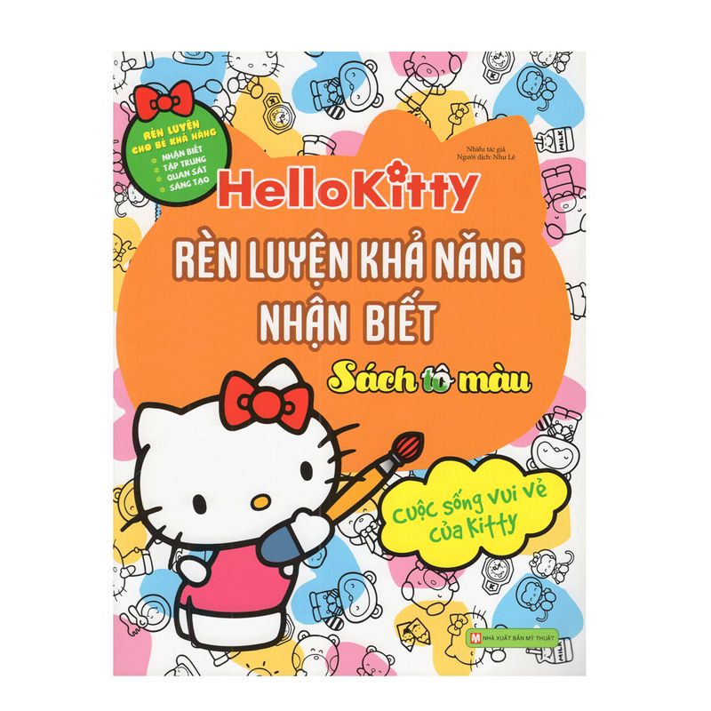 Hello Kitty - Rèn luyện khả năng nhận biết (Tô màu)