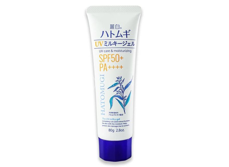 Kem chống nắng Hatomugi SPF 50+ PA++++ 80g