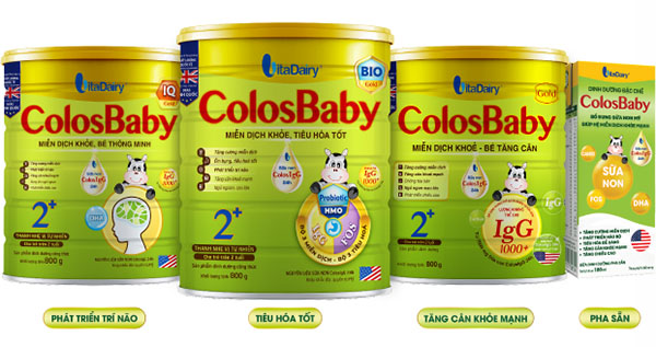 Sữa ColosBaby tăng cân