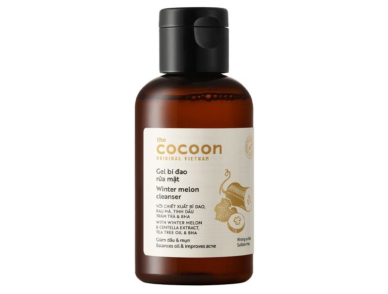 Gel rửa mặt bí đao Cocoon 140ml