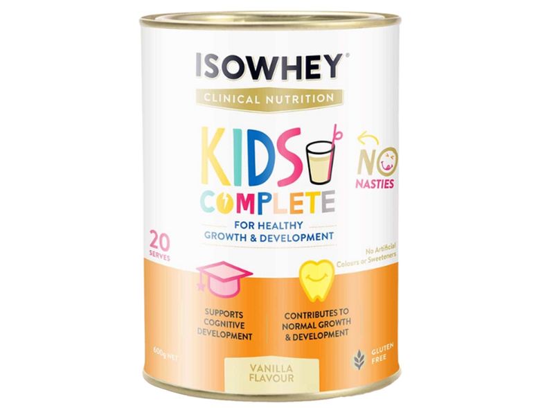 Sữa IsoWhey Kids Complete hương vani 600g