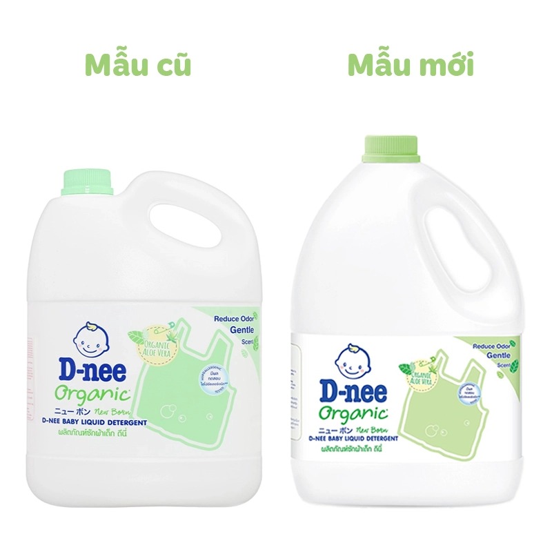 Nước giặt Dnee xanh lá 3L - Chính hãng - Giá tốt - Bibo Mart