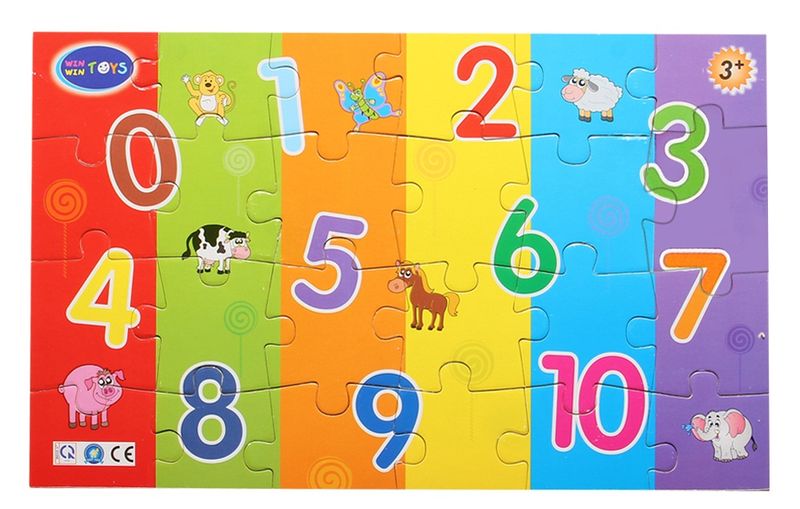 Bảng gỗ bé vui học số Winwin Toys