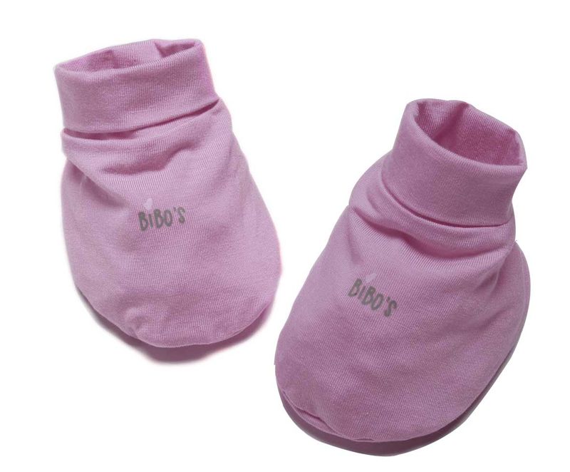 Bao chân bo sơ sinh Bibos tre TMQS1850 tím