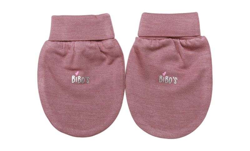 Bao tay bo sơ sinh Bibos tre TMQS1850 tím
