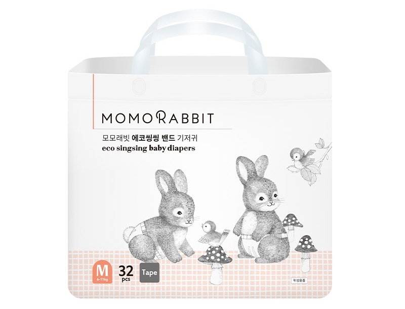 Bỉm dán Momo Rabbit Baby Band Diapers M32