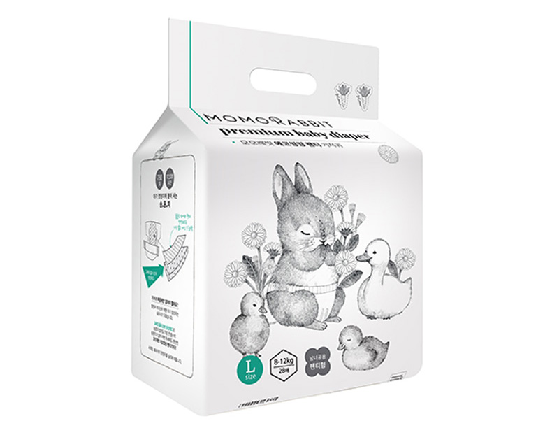 Bỉm quần Classic Momo Rabbit size L 28 miếng