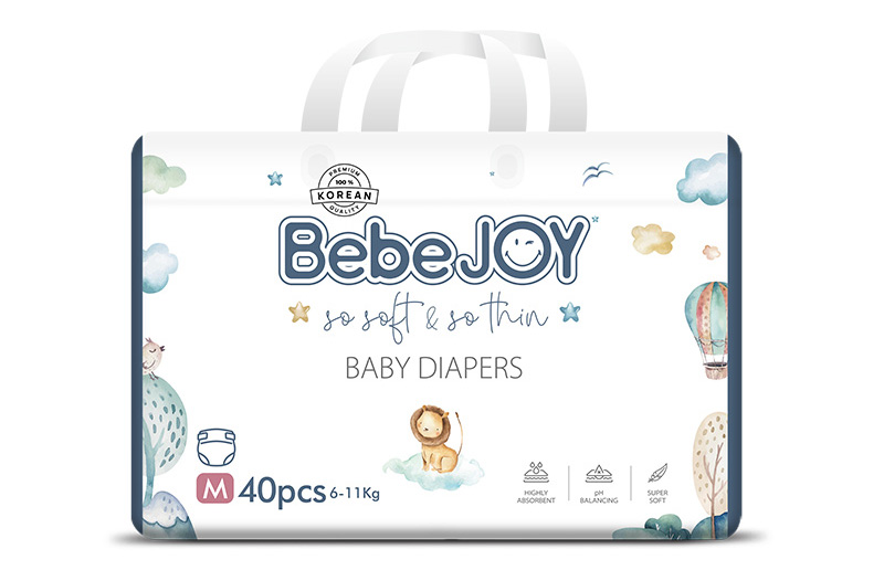 Bỉm dán BebeJOY size M 40 miếng