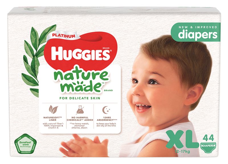 Tã dán Huggies Platinum size XL 44 miếng