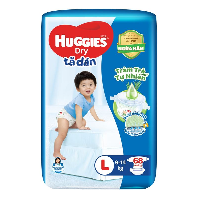Tã dán Huggies size L