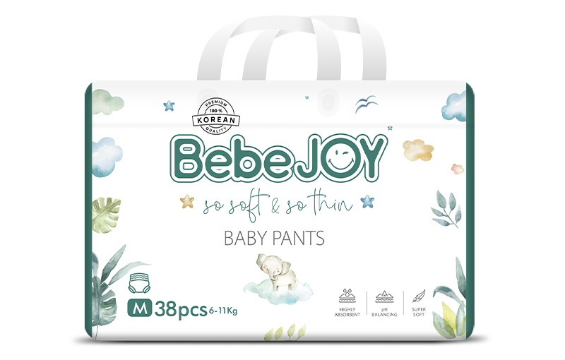Bỉm quần BebeJOY size M 38 miếng