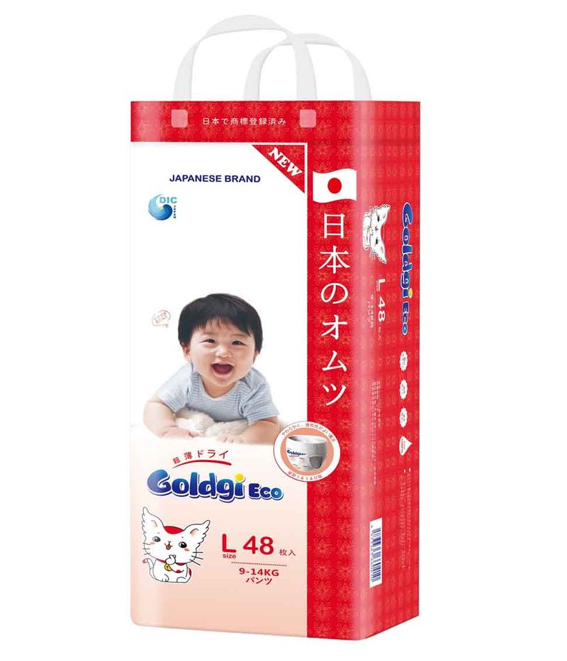 Tã quần Goldgi Eco size L 