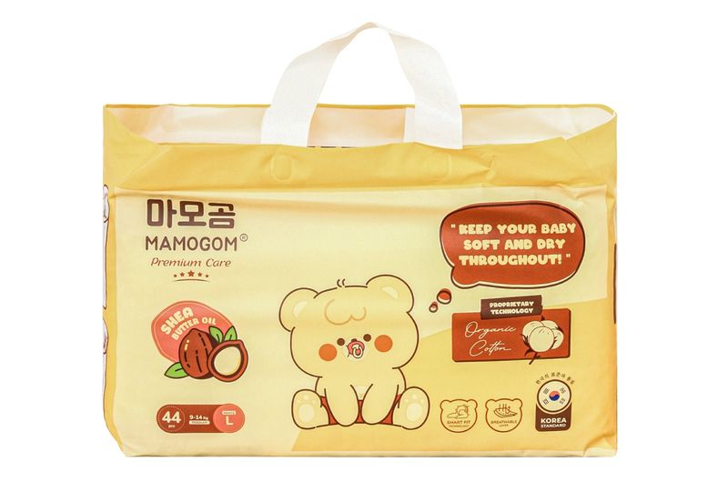 Bỉm - Tã quần Mamogom hữu cơ size L 44 miếng