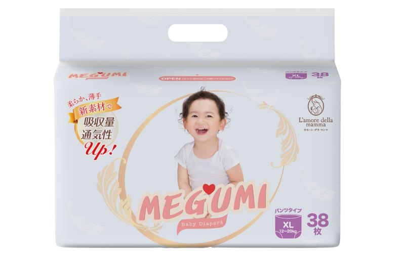 Bỉm - Tã quần Megumi size XL 38 miếng