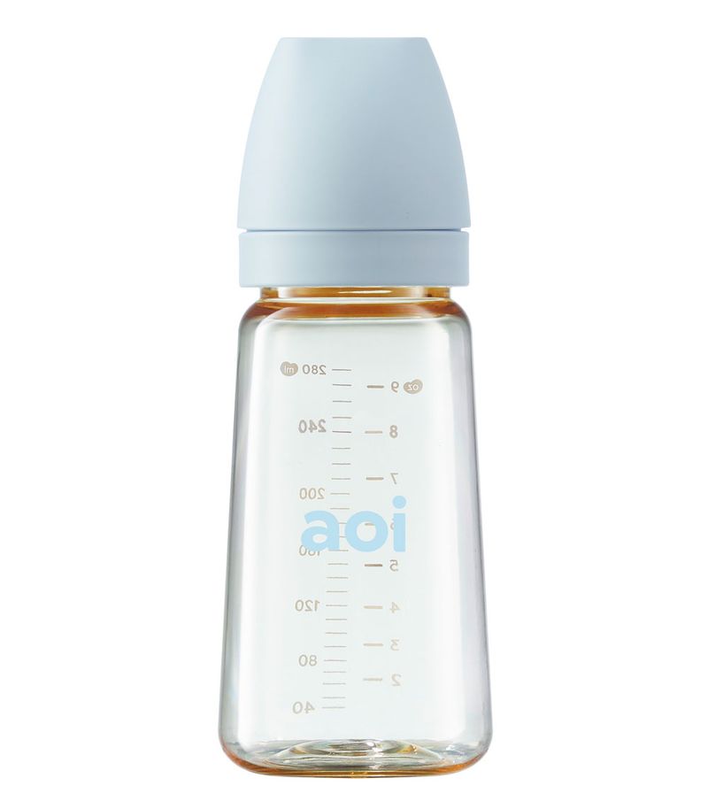 bình sữa aoi moon đơn sắc hồng 280