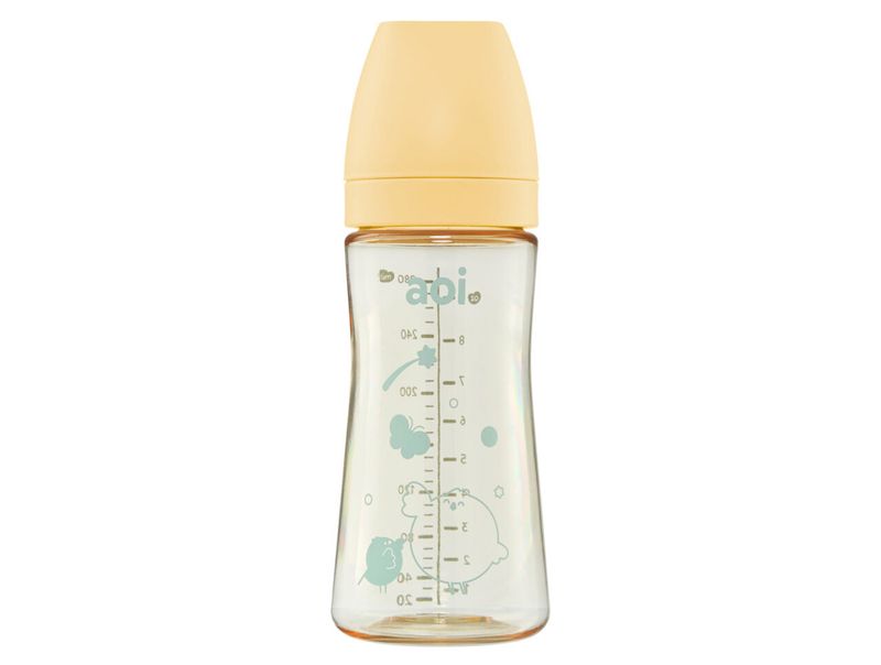 Bình sữaAoi Flow đơn sắc màu vàng baby - 280ml