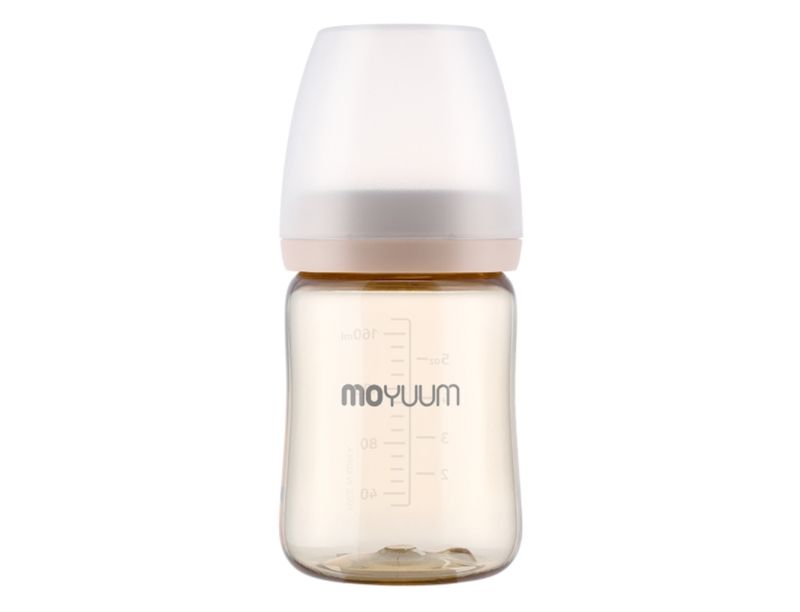 Bình sữa Moyuum PPSU nội địa Hàn bản trơn 170ml