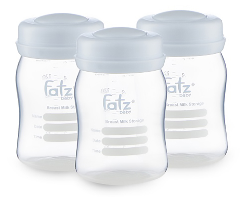 Bộ 3 bình trữ sữa Fatzbaby FB0120NX 150ml