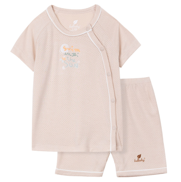 bộ cài lệch cộc tay lullaby