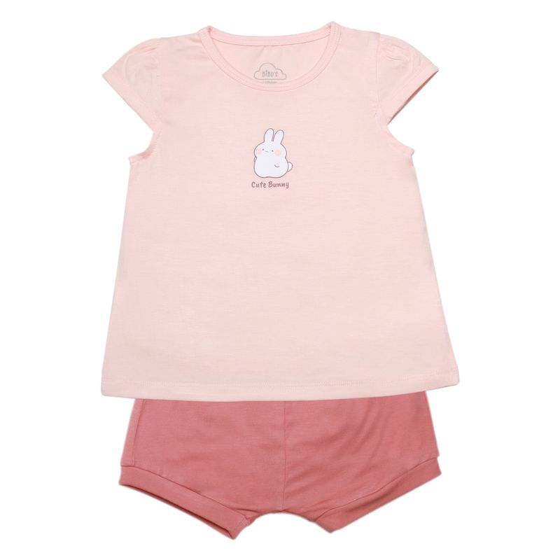 Bộ cộc tay bé gái Bibo's