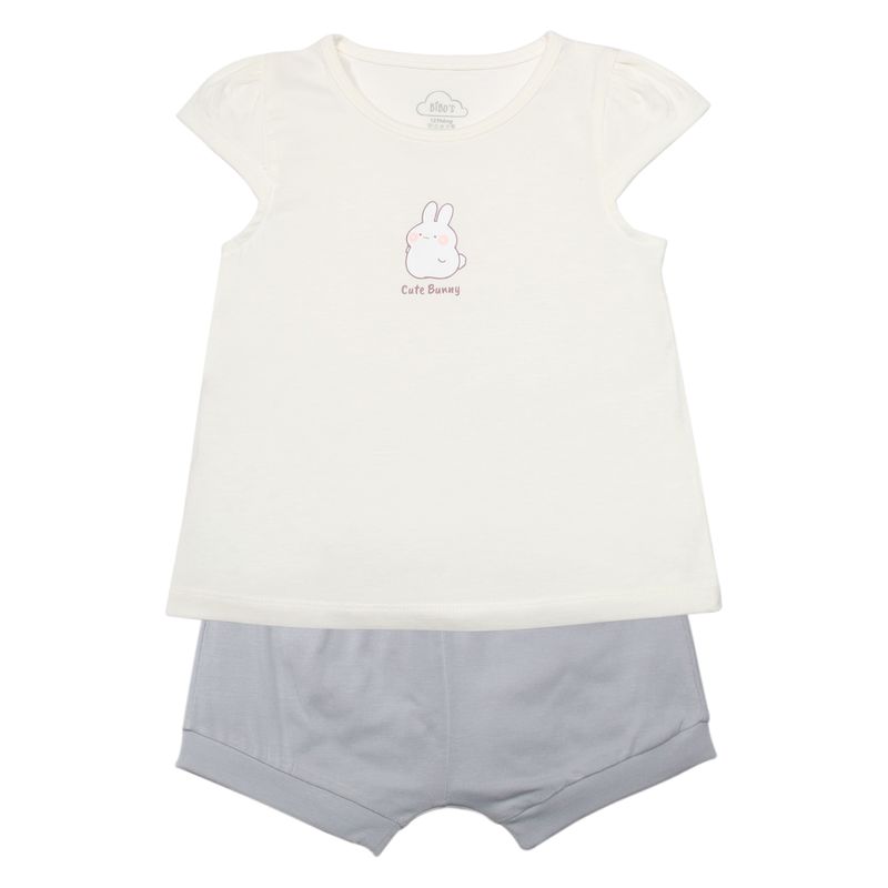 Bộ cộc tay bé gái Bibo's
