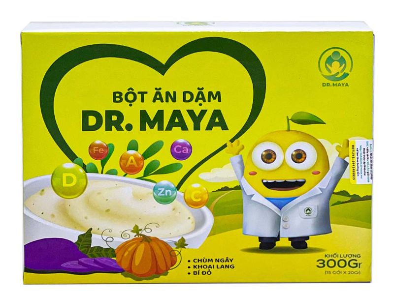 Bột ăn dặm Dr. Maya 3 vị rau củ 300gr