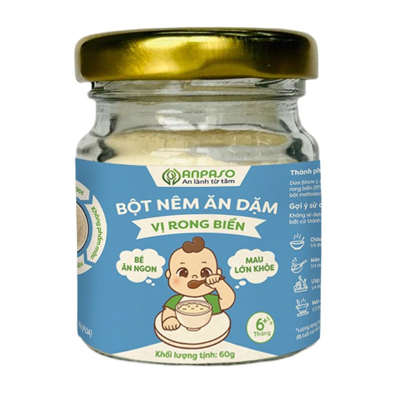 bột nêm ăn dặm anpaso vị rong biển