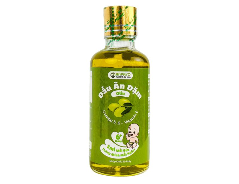 Dầu ăn dặm cho bé Anpaso ô liu 50ml