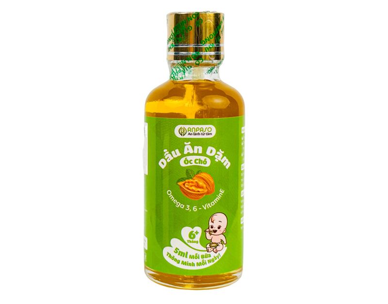 Dầu ăn dặm cho bé Anpaso óc chó 50ml