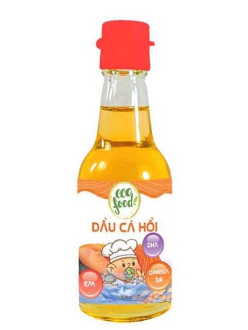 Dầu cá hồi nguyên chất Ecofood 60ml