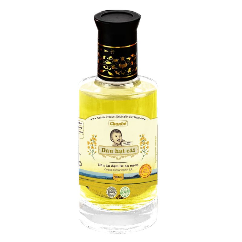 Dầu hạt cải ăn dặm Chanbé 100ml