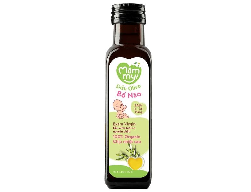Dầu oliu ăn dặm bổ não Mămmy 100ml (Từ 6 tháng)