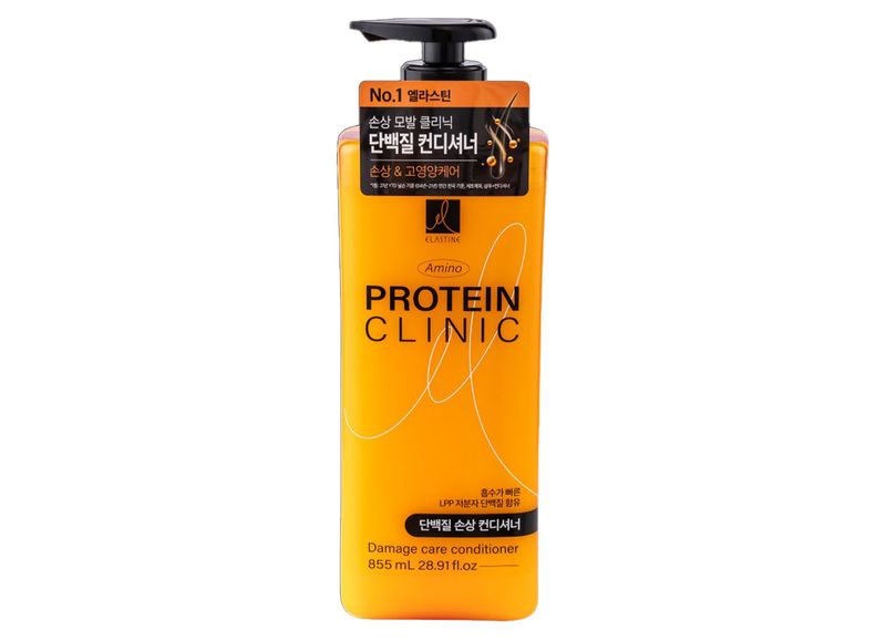 Dầu xả chăm sóc tóc hư tổn Elastine 855ml