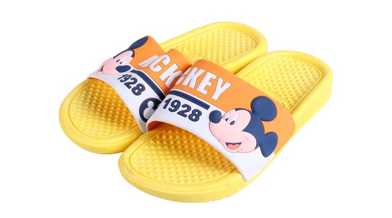 Dép lê Disney bé gái màu vàng 18171