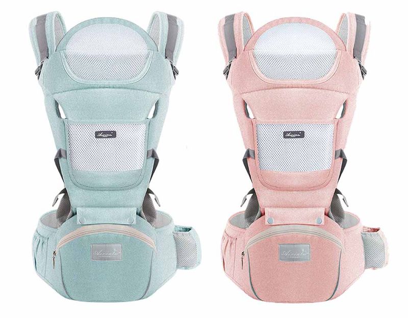 Địu em bé chống gù 9 tư thế BB008