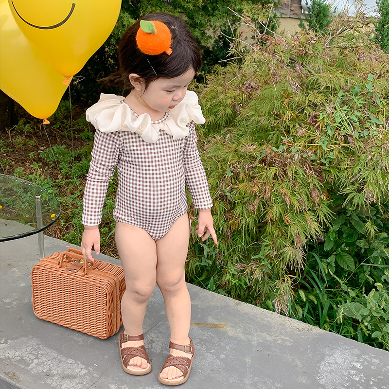 đồ bơi bé gái dài tay