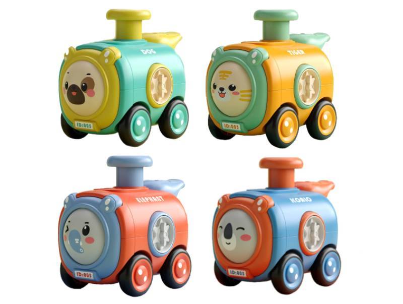 Đồ chơi tàu hoả chạy trớn có còi 005-D