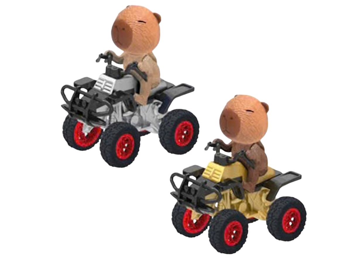 Đồ chơi xe đua Capybara chạy trớn cho bé