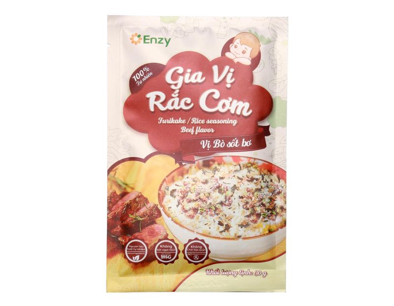 gia vị rắc cơm enzy