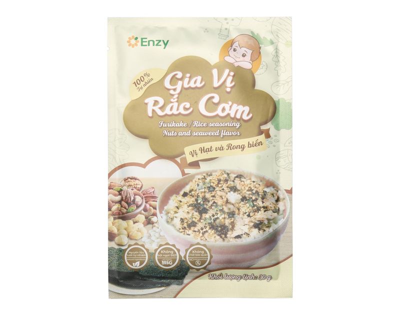 gia vị rắc cơm enzy