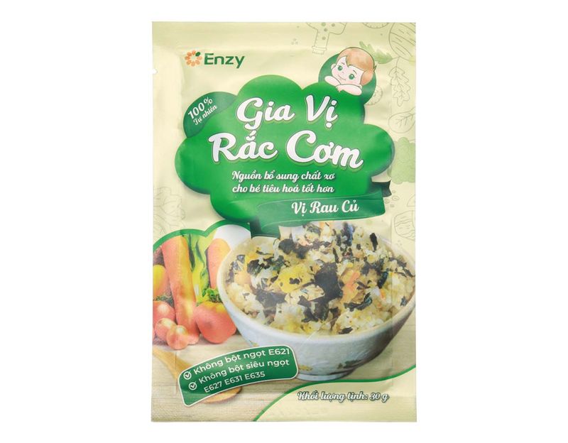 gia vị rắc cơm enzy
