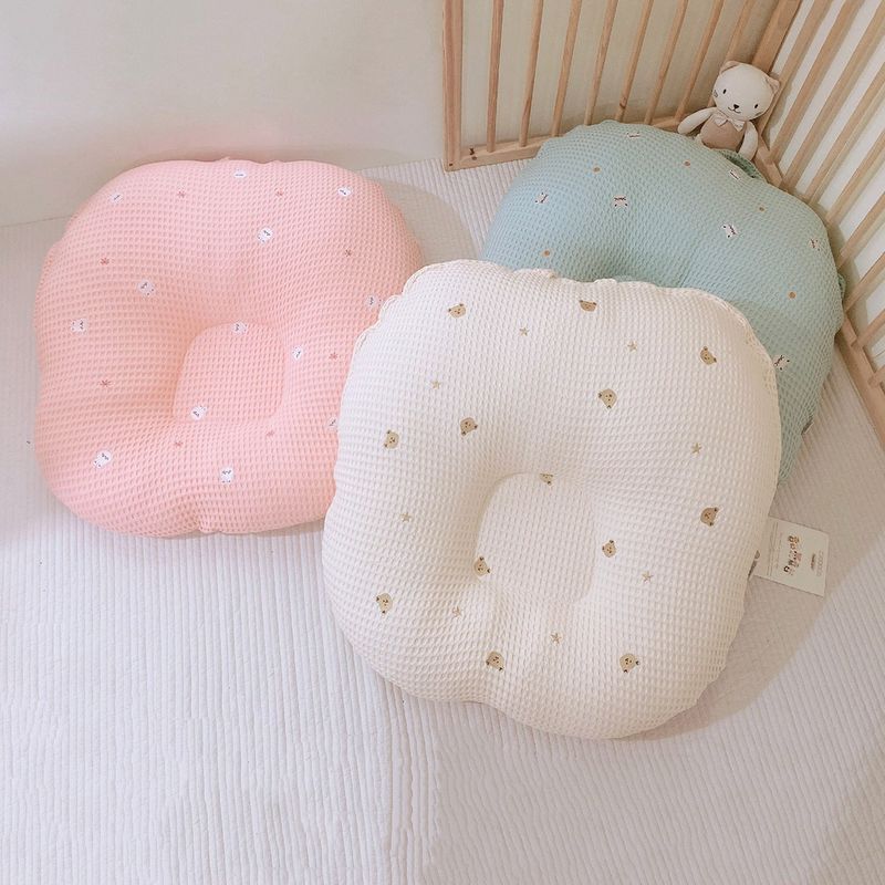 gối chống trào ngược vải waffle 