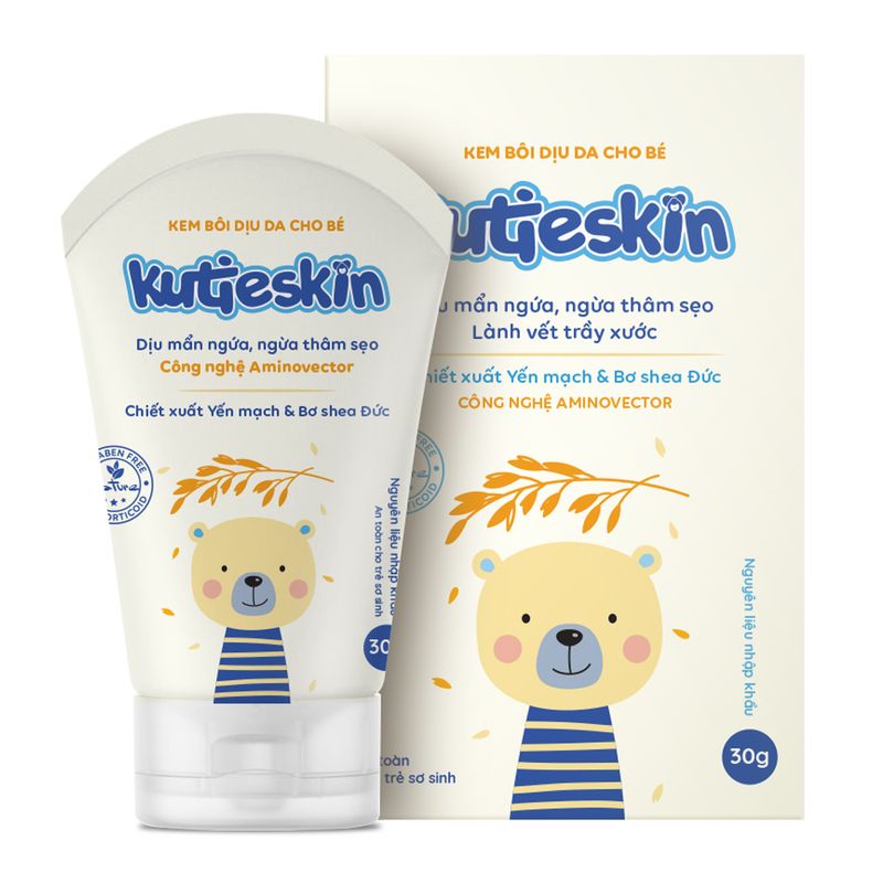 Kem hăm, dịu mẩn ngứa cho bé Kutieskin