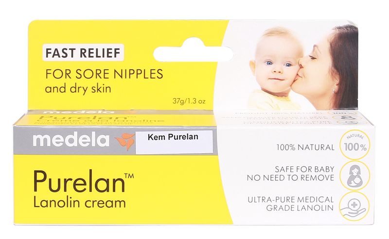 Kem trị nứt đầu ty Medela Purelan